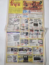 2000 Fry's Apple Power Mac G4 Cube Near Launch Newspaper Ad 22in Foldout picture