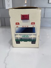 Hess Emergency, Rescue, Fire Truck & Recreation Van Toy Truck Lot picture
