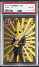 2021 PANINI FORTNITE LASER #101 AGENT PEELY PSA 10 picture