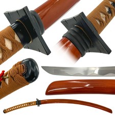 Afro Samurai handmade Tachi katana sword with Wood Scabbard - Overall 43
