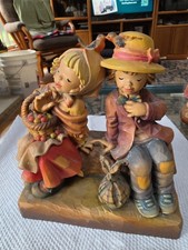Vtg Limited Edition Anri Juan Ferrandiz Boy Girl A Tender Touch 7