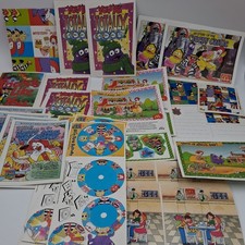 Vintage 90's McDonald’s  Ephemera Games Puzzles Spinners Paint Happy Meal lot picture