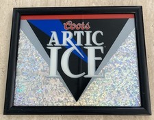 Coors Arctic Ice Bar Poster Sign Ad Bar Tavern Wall Decor 16
