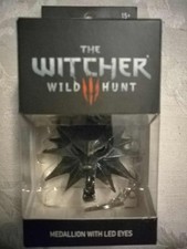 The Witcher 3: Wild Hunt Medallion with LED Eyes New In Box picture