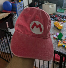 Super Mario Mario Embroidered Red Cap + Venice Beach Shark Gray Hat picture