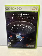 Star Trek: Legacy (Microsoft Xbox 360, 2006) CIB Complete w/ Manual picture