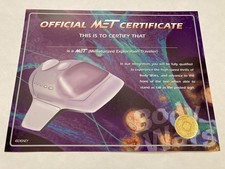 Epcot Center Wonders of Life Body Wars Guest Ride Certificate Walt Disney World picture