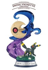 RE-MENT Pokemon Swing Vignette Collection 4 Mini Figure Toy 6 Umbreon & Lunatone picture
