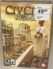 CivCity Civ City Rome PC NTSC CIB NIB Medium Box NEW picture
