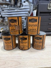 Lot Of 5 Harley Davidson Gunk Cans 1940’s Panhead Knucklehead Era picture