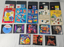 Vtg 90's Lot of 13 Philips CD-i Games Litil Divil Arcade Classics Ms. Pacman picture