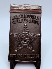 🔥 Sought After Manatee SO Intake and Release Narc Challenge Coin picture