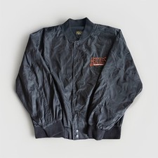 Hercules The Legendary Journeys Black Snap Front Jacket Embroidered Logo L picture
