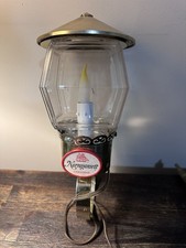 VINTAGE NARRAGANSETT BEER ELECTRIC CANDLE WALL LIGHT CLIPPER SHIP SIGN SCONCE picture