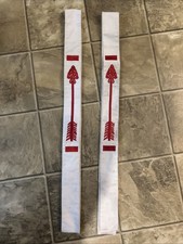 Older Sashes x 2, Boy Scouts BSA Order of the Arrow 63 inch total length picture