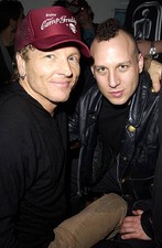 Matt Sorum Stephen Perkins at Playstation 2 Presents The PS2 Tour - Old Photo picture