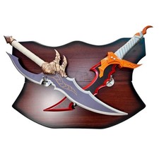 Metal Anime Sword Set Sung Jinwoo Knight Killer & Kasaka's Venom Fang Dagger picture