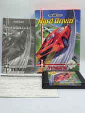 Hard Drivin' (Sega Genesis, 1991) CIB Complete with/ Reg. Card picture
