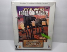 Star Wars Force Commander Original LucasArts PC Big Box Game - Win 1995/98 picture