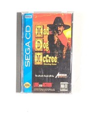 Mad Dog McCree Sega CD Game Renovation Shooting Videogame WITH Manual picture