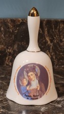 Vintage 1950's St. Anne de Beaupre Quebec Canada Souvenir Bell 5