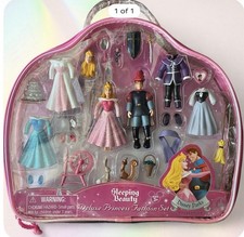 Disney Parks Sleeping Beauty Deluxe Princess Fashion Set Aurora COMPLETE RARE picture