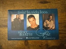 Ricky Martin Livin La Vida Loca 6 Card Pack Sealed  Winterland 1999 picture