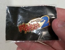 Battle Arena Toshinden 2 Metal Promotional Pin Rare picture