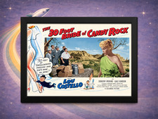 Framed 30 Foot Bride of Candy Rock Lou Costello Lobby Card 12x8 picture