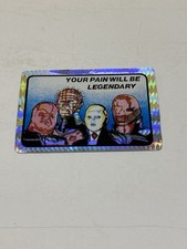 1989 Vintage HELLRAISER Pinhead PRISM VENDING MACHINE STICKER NM Horror RARE picture