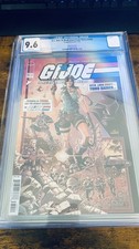 G.I. Joe: Real American Hero #330 | Second Print | Lara Croft Cover | Graded 9.6 picture