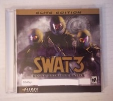 SWAT 3 Close Quarters Battle Elite Edition Sierra PC 2000 CD-ROM Video Game RP picture