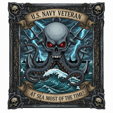 At Sea Most Of The Time US Navy Vet Prior Service Sailor Gift 5