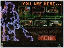 Journeyman Project 2 Buried in Time - PC - Original Print Ad/Poster Promo 1995 picture