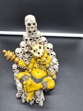 Enchantica Goblin King Hellbender 1988 Fantasy Figures Throne of Skulls Vintage picture