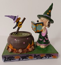 Snoopy And Woodstock Cauldron - Hand Painted - Resin Figurine - picture