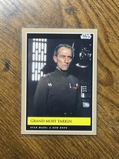 2018 TOPPS STAR WARS GALACTIC MOMENTS 4 GRAND MOFF TARKIN PRINT RUN 313 picture