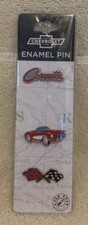 3 Pc Open Road CHEVROLET CORVETTE Enamel Pin Set - Licensed - NEW picture