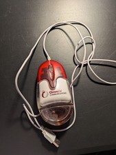 Vtg Rare Aqua Computer Mouse Liquid Filled Rep Promo y2k fruitiger transparent picture