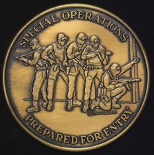 1992 Special Operations Prepared Entry Counter Terrorism Hostage Rescue Meda picture