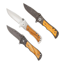 Spring Assisted Tactical Pocket Knife | Heavy Duty Drop Point EDC Folding Knife picture