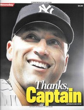 DEREK JETER ~ 40 PAGE Commemorative GLOSSY Magazine ~ 2014 ~ NY NEW YORK NEWSDAY picture