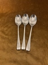 (3) Vtg Gorham COLONIAL TIPT Stainless TEASPOONS Flatware Japan 18/8 picture