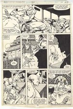 Master of Kung Fu #80 pg 23 Original Comic Art by Mike Zeck - Shang Chi picture