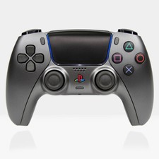 Gunmetal Classic Gray Killscreen Esports DualSense Grey Retro PS5 Controller picture