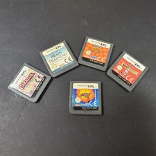 EURO Nintendo DS 5 x Game Bundle - Brain Monkey Ball Matr Natl Carnival Cras picture