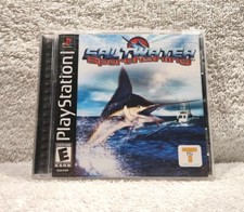 Saltwater Sport Fishing (PS1, 2001) *CIB w/ Reg Card* VGC Black Label  picture