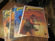 Indiana Jones and the Fate of Atlantis #1 2 3 4 Comic Book Set 1-4 Mini Series picture