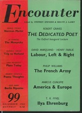 ENCOUNTER #99 Robert Graves Norman Mailer Stephen Spender 12 1961 picture