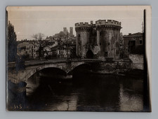 WWI Verdun France Porte Chaussee Bridge Original Photo Levasseur Editeur Paris picture